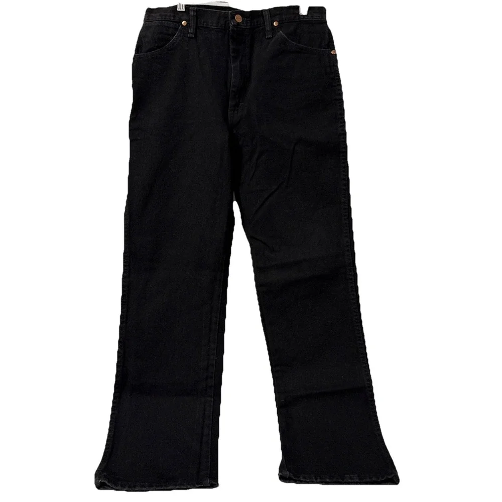 Wrangler Men's‎ Black Denim Jeans 34x36 Used